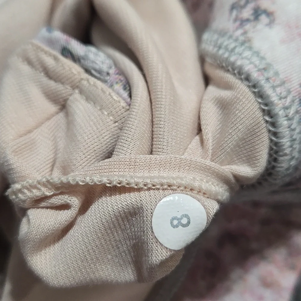 LULULEMON ENERGY BRA SUGAR CRUSH SIZE 8. #7017 - Picture 9 of 10
